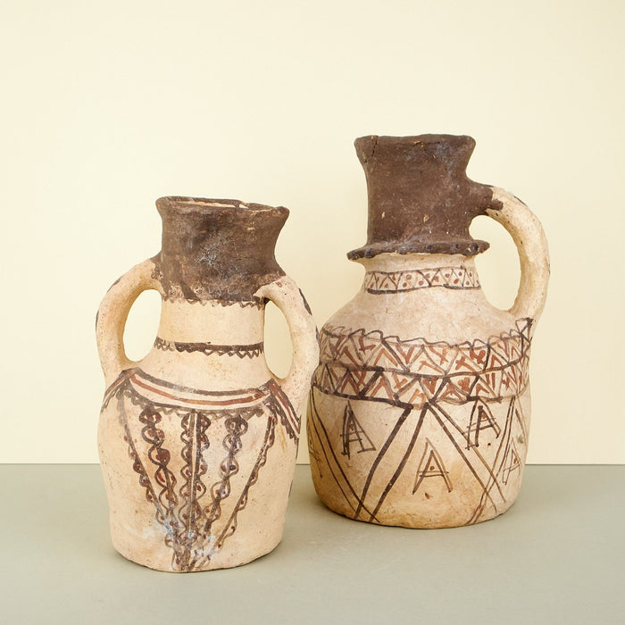 Moroccan Rif Pottery Vases