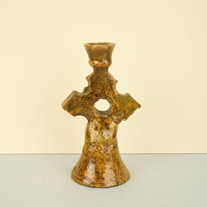 Moroccan Olive Tamegroute Small Diamond Candle Holder