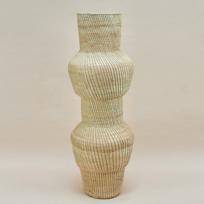 'Mother' Woven Palm Sculptural Basket