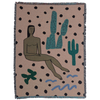 wall hanging blanket nude woman in the desert