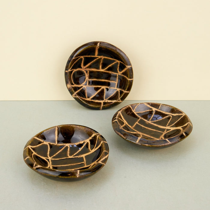 Mini Carved Dishes