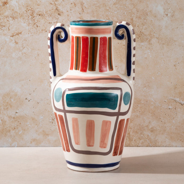 'Palesa' Hand Painted Ceramic Vase