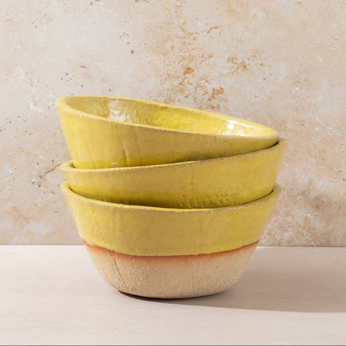 Yellow Large Ramen Bowls