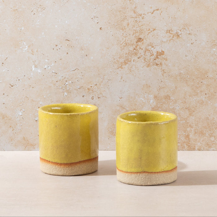 Yellow Ceramic Mug