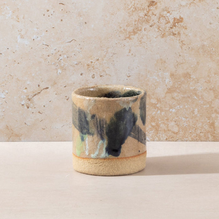 'Emotional Landscape' Mug in Gold Sand Clay