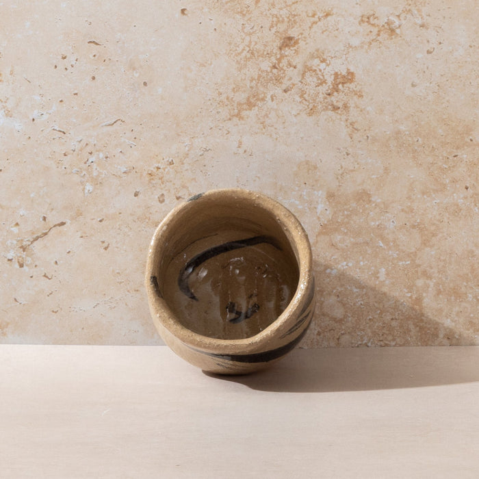 'Beautiful Mess' Tea Cup in Gold Sand Clay