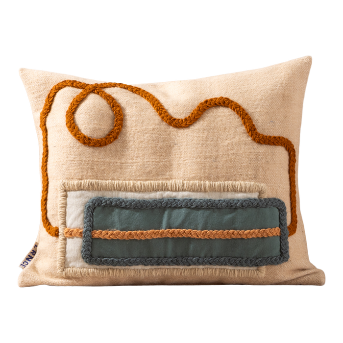 'LOOPA' Handwoven Pillow