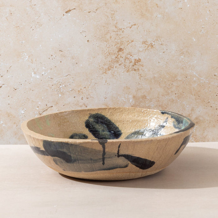 'Emotional Landscape' Fruit Bowl in Gold Sand Clay