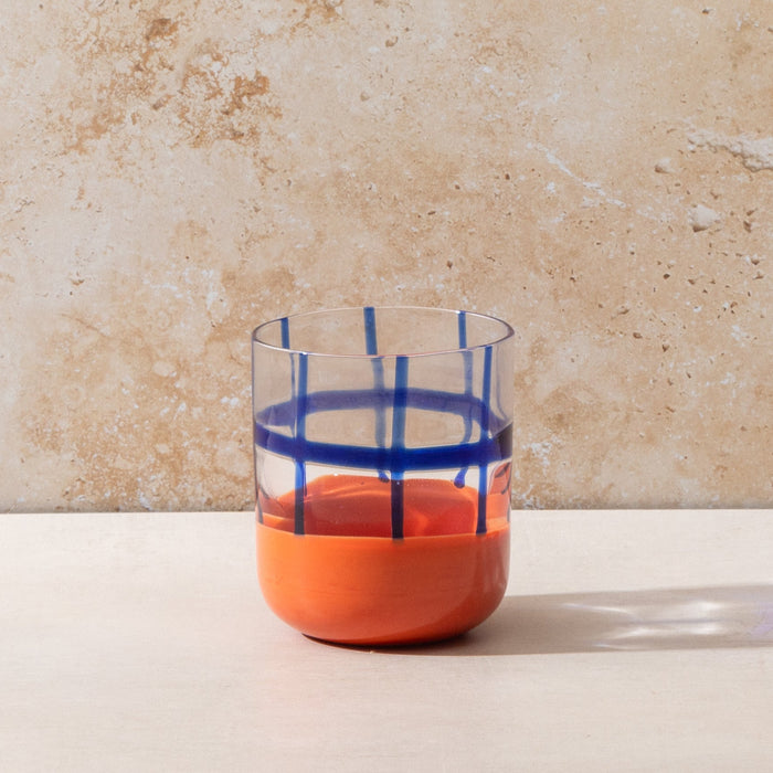 Artistic Grid Tumblers