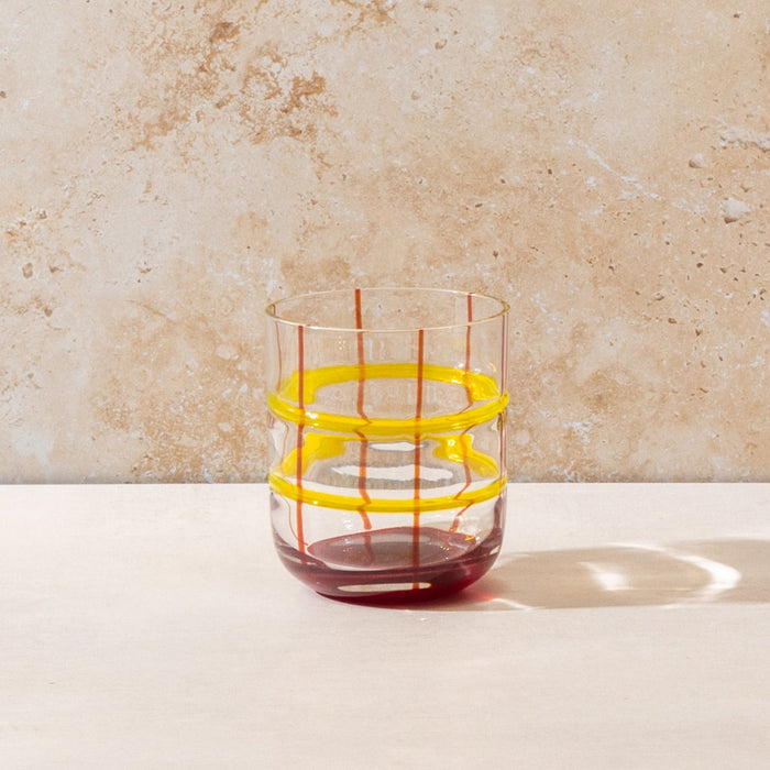 Artistic Grid Tumblers