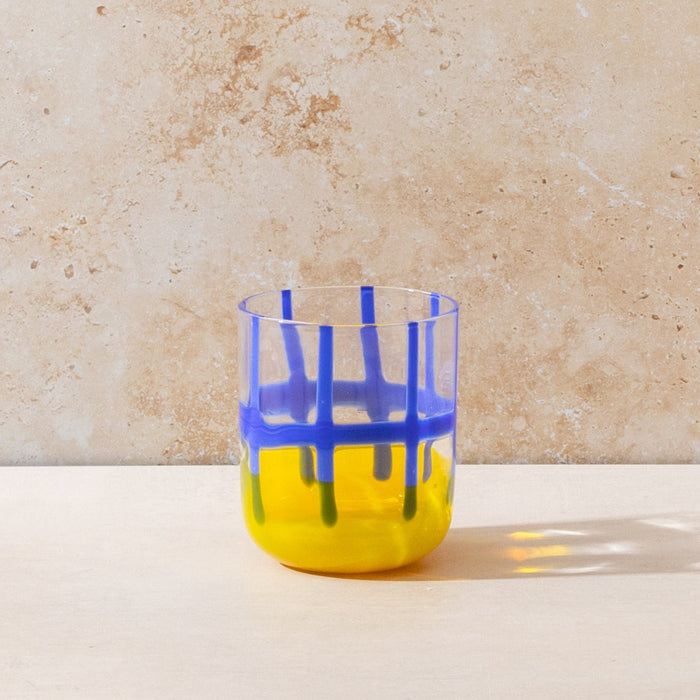 Artistic Grid Tumblers