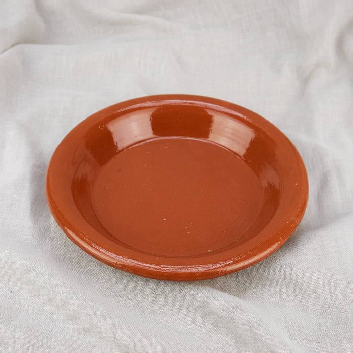 Moroccan Terracotta Glazed Deep Lunch Plates