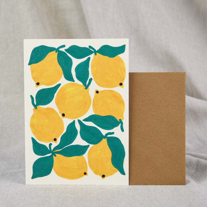 'Lemons' Greetings Card