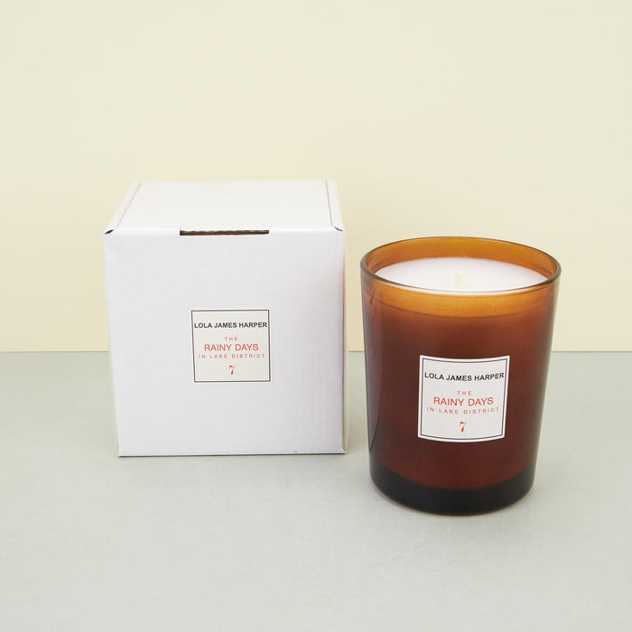 '7 The Rainy Days In Lake District' Candle