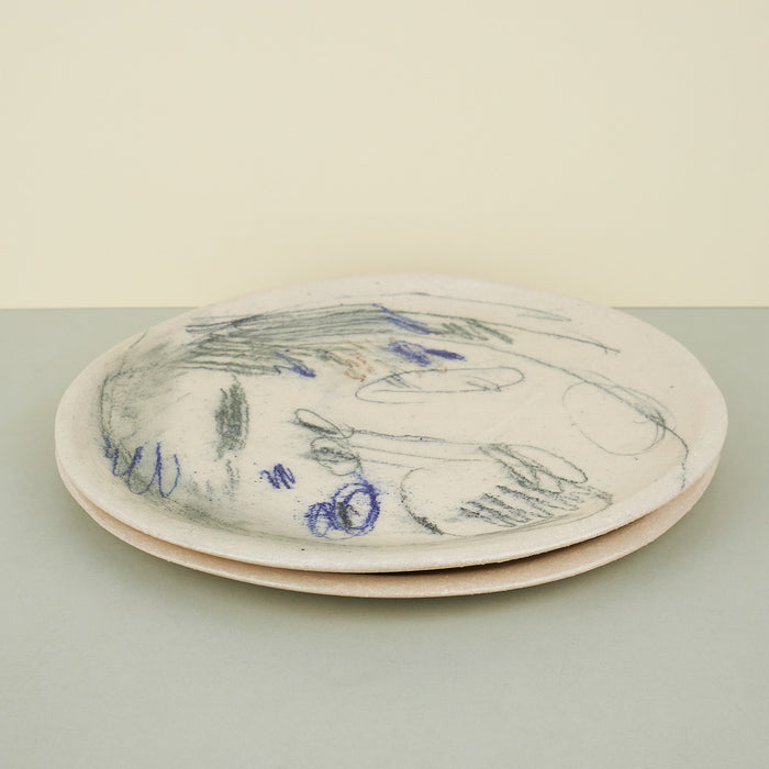 'Beautiful Mess' Large Plate