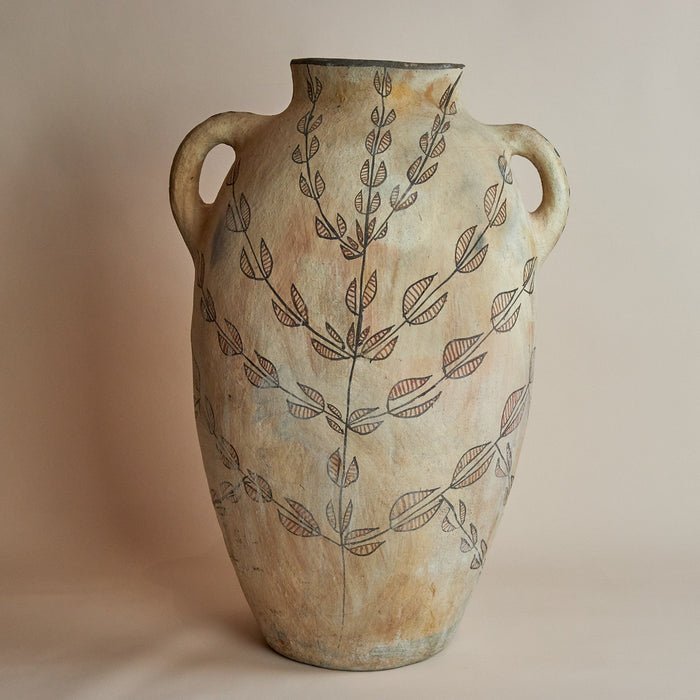 Large Rif Pottery Floor Vase