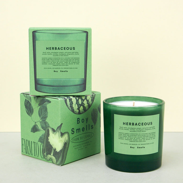 'Herbaceous' Scented Candle