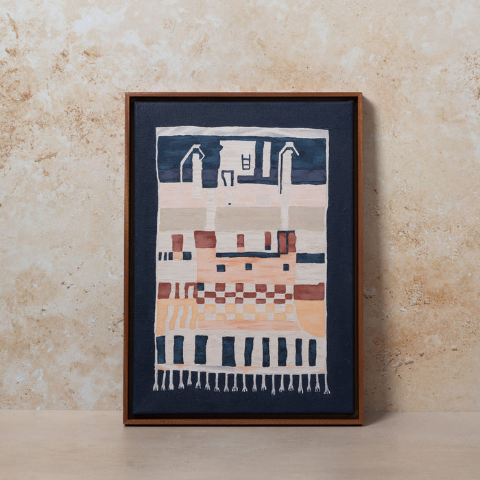 'Rug Study 01' Original Framed Painting
