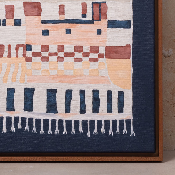 'Rug Study 01' Original Framed Painting