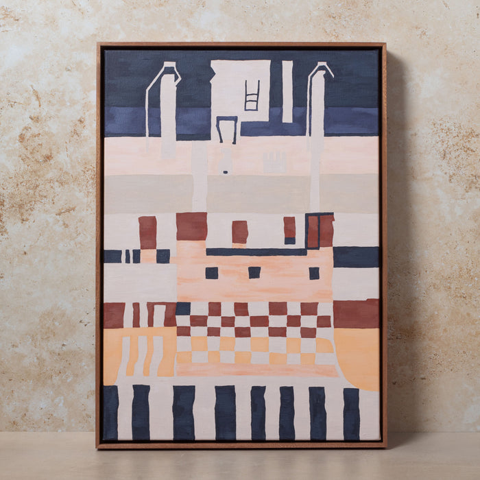 'Rug Study 02' Original Framed Painting