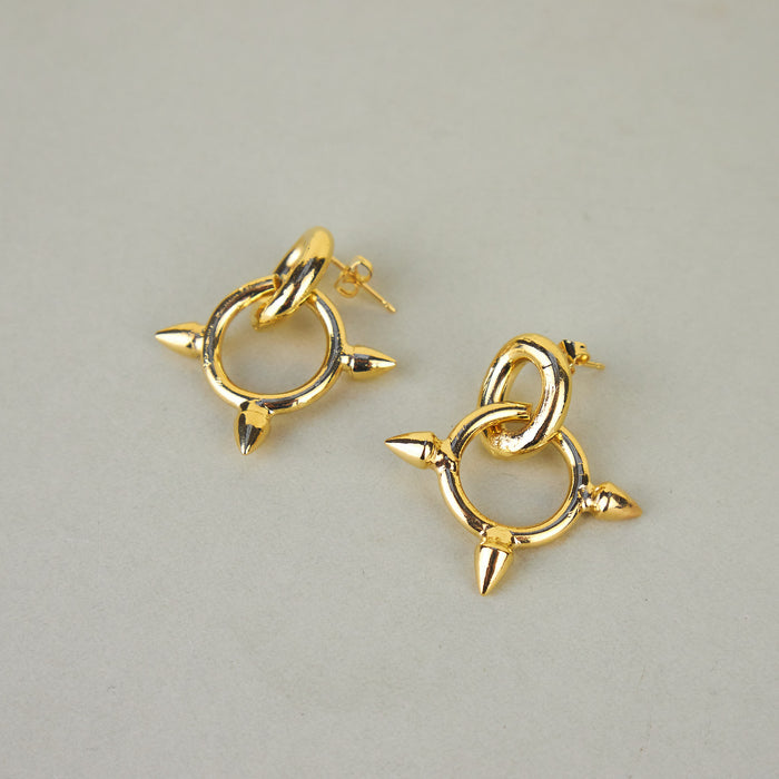 Mila Earrings in Gold
