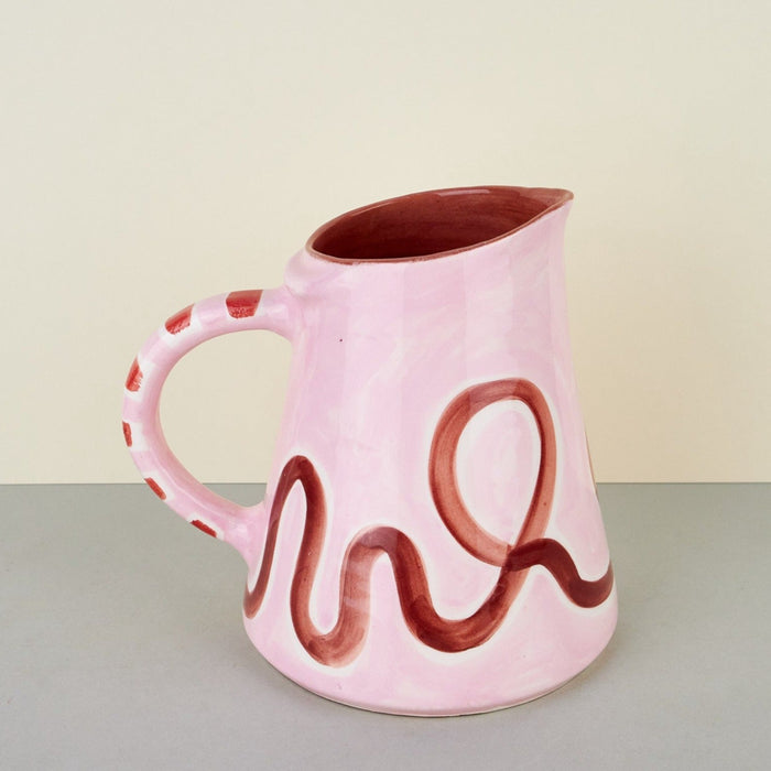 'Clemente' Hand Painted Jug