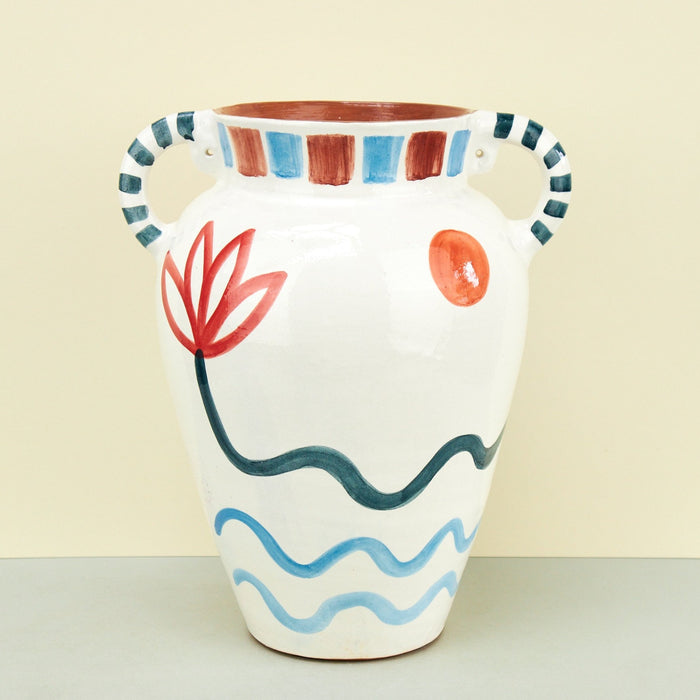 'Formenta' Hand Painted Vase