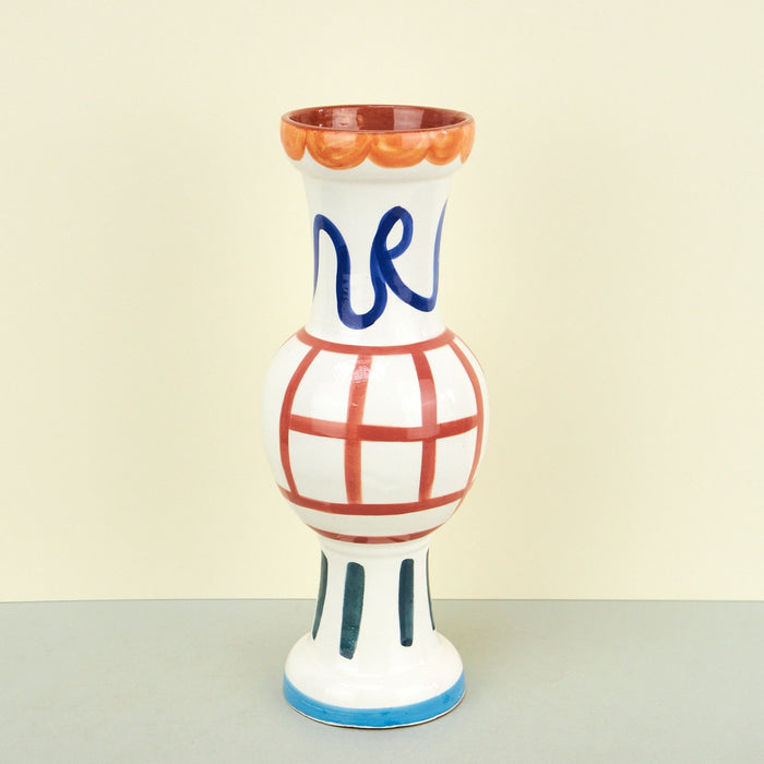 'Gineaa' Hand Painted Vase