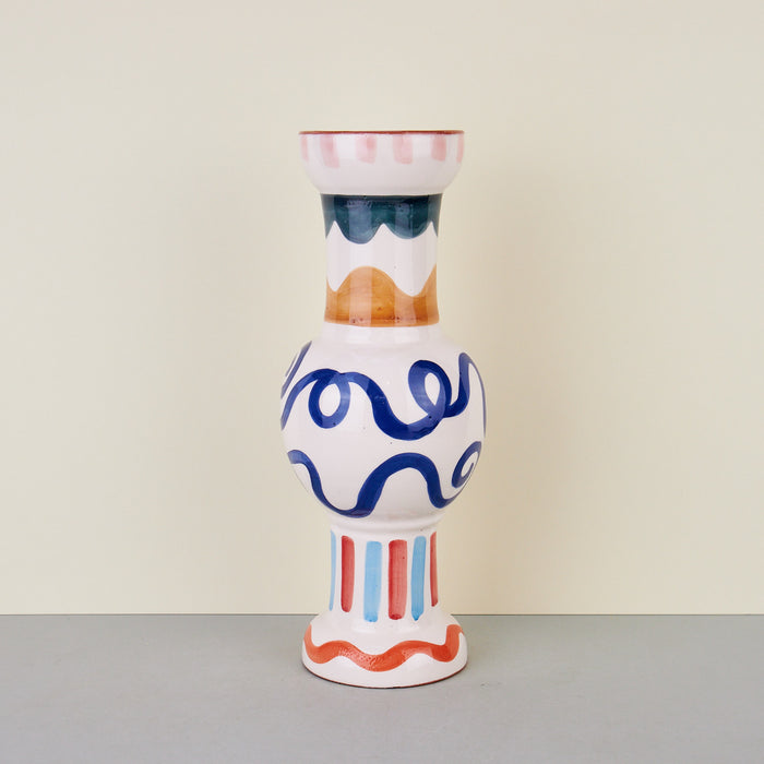 'Gineaa' Hand Painted Vase