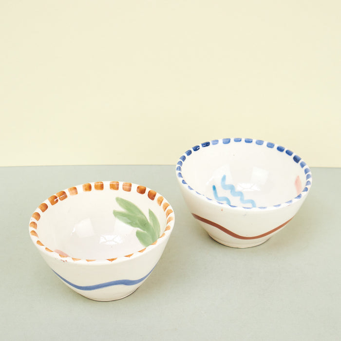 'Les Olives' Mini Hand Painted Bowls