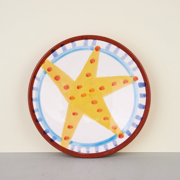 'Summer Is Not Over Yet' Hand Painted Plates