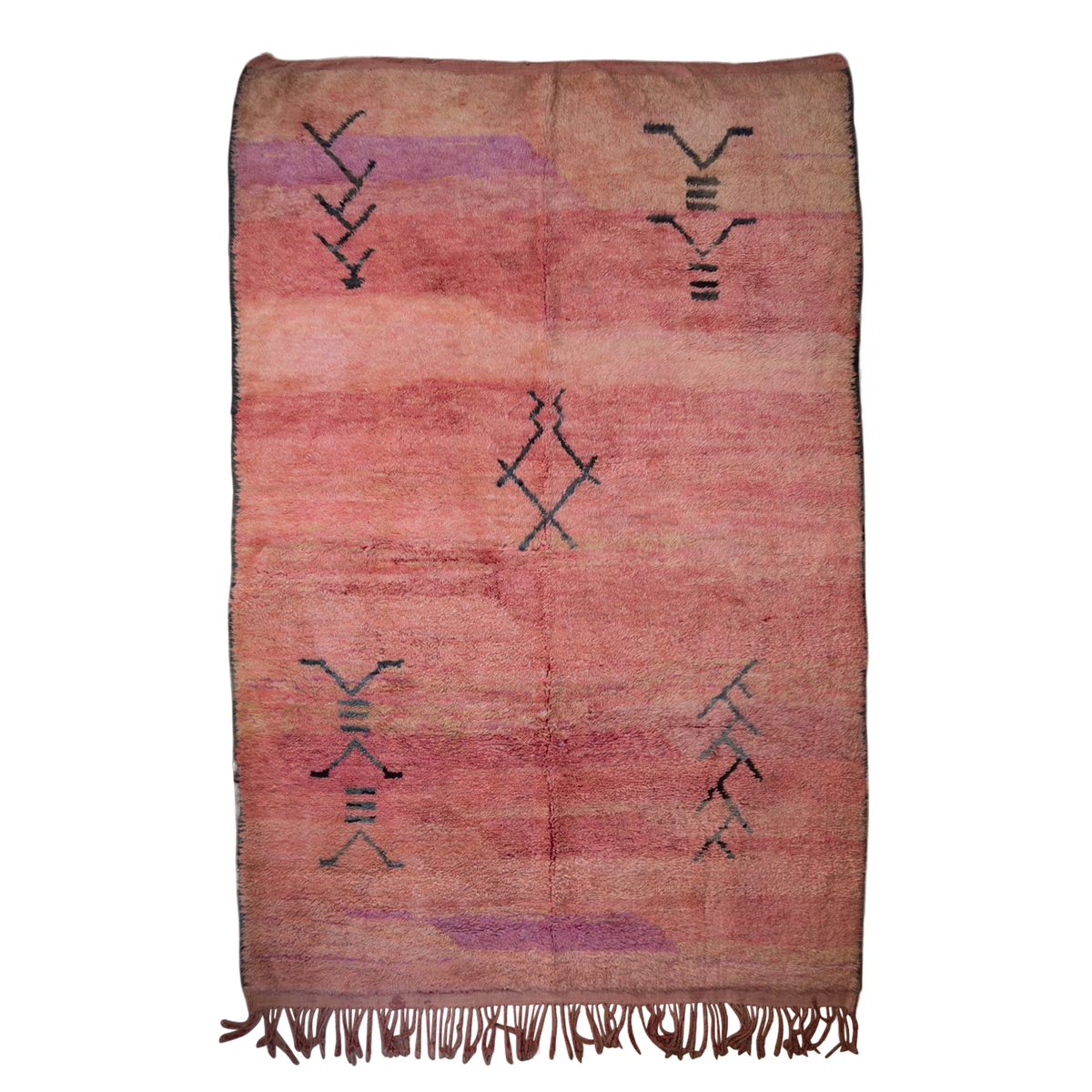 Moroccan Wool Hand-Knotted Boujad Rug 1015 // 256 x 165cm– A New Tribe