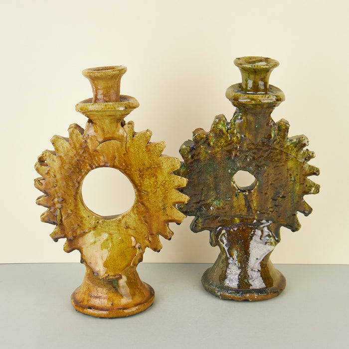 Moroccan Olive Tamegroute Candle Holder