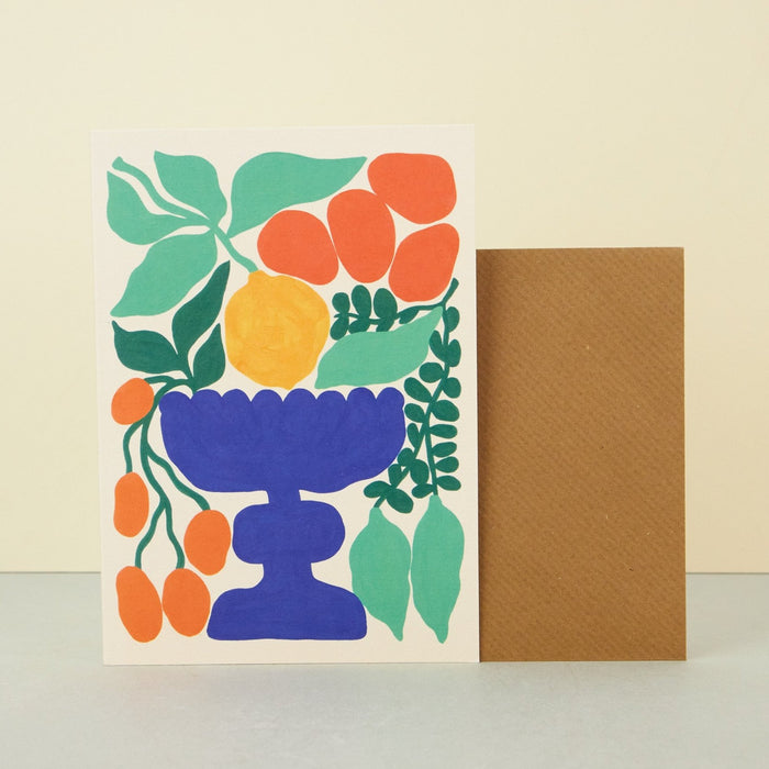 'Fruit Bowl' Greetings Card