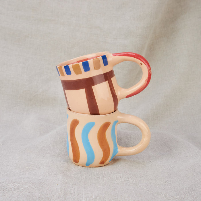 Hand Painted Espresso Cups