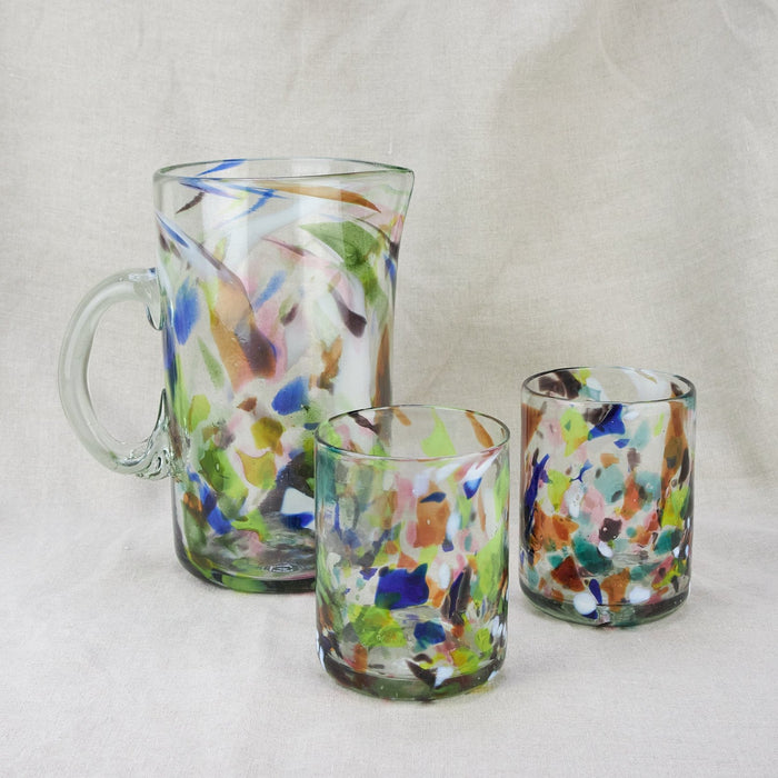 Terrazzo Glass Jug