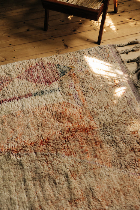 Moroccan Hand-Knotted Boujad Rug 1022 // 247 x 153cm
