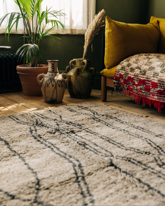 Moroccan Hand-Knotted Boujad Rug 1043 // 235 x 150cm