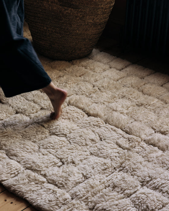 Moroccan Hand-Knotted Beni Ourain Rug 1046 // 260 x 150cm