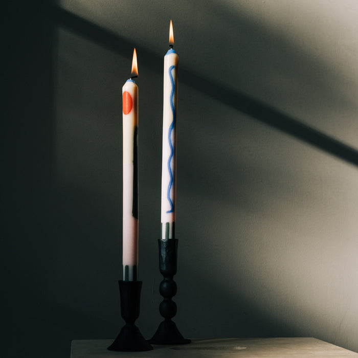 'Majorelle' Taper Candles