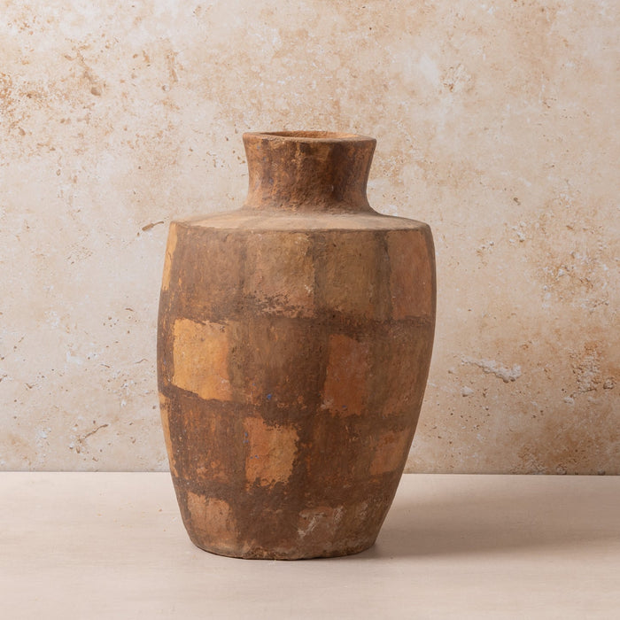Moroccan Pottery Medium Checker Vase