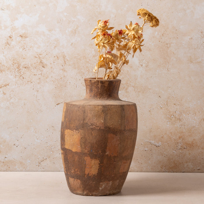 Moroccan Pottery Medium Checker Vase