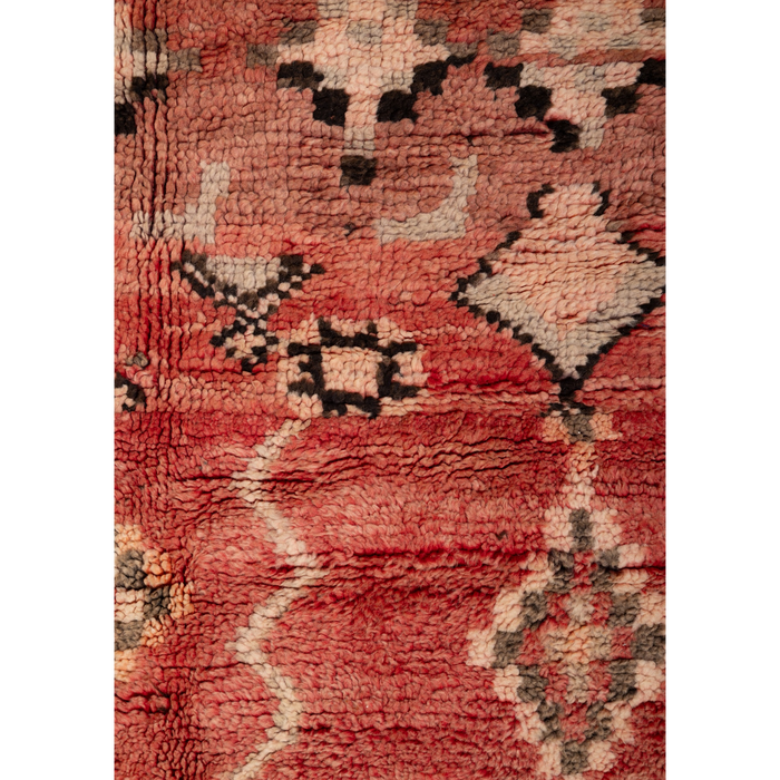 Moroccan Vintage Hand-Knotted Boujad Rug 1040 // 236 x 155cm