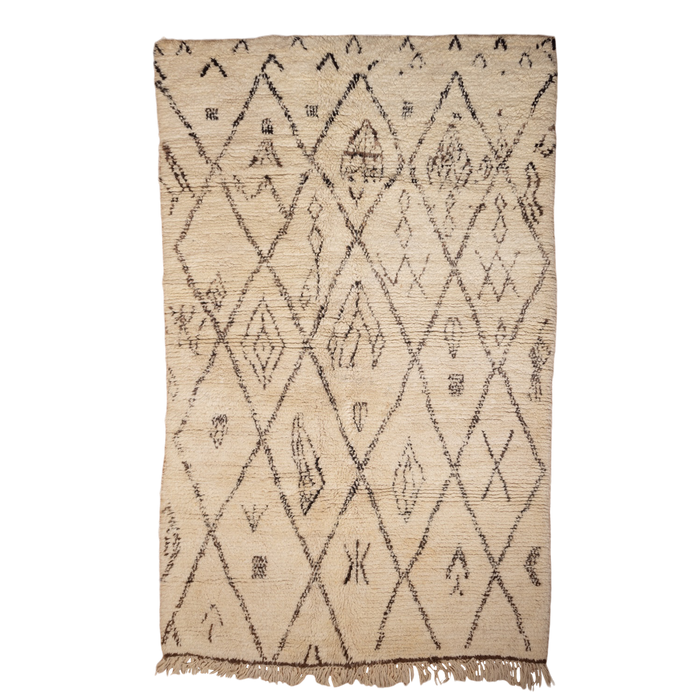 Moroccan Hand-Knotted Azilal Rug 1047 // 245 x 162cm