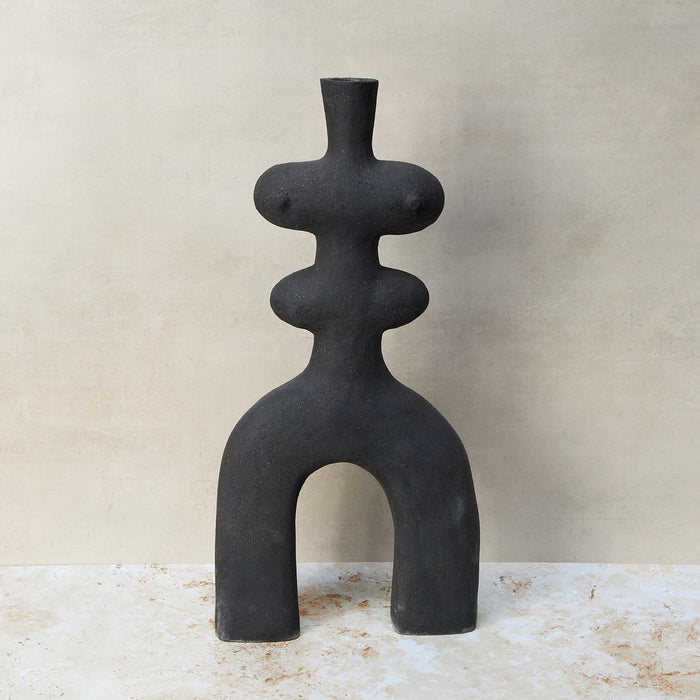 Haniwa Warrior Sculptural Vase