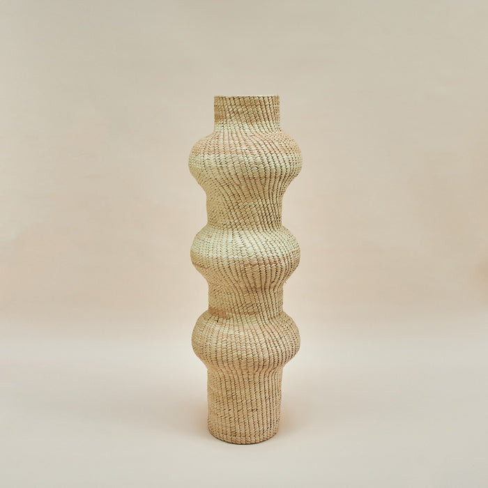 'Daughter' Woven Palm Sculptural Basket