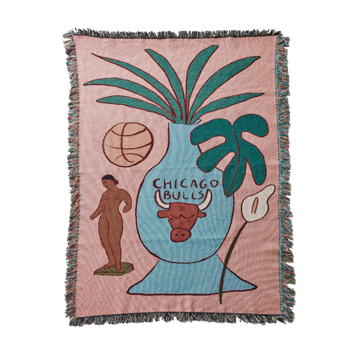 Bulls Vase Blanket - Mini