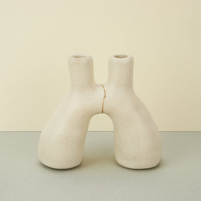 Ila Ceramica Portal Vase / Candle Holder