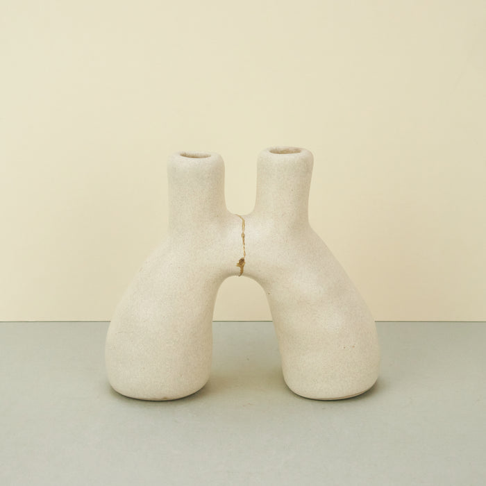 Ila Ceramica Portal Vase / Candle Holder