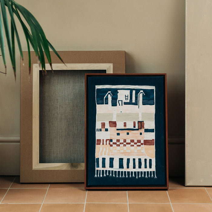 'Rug Study 01' Original Framed Painting